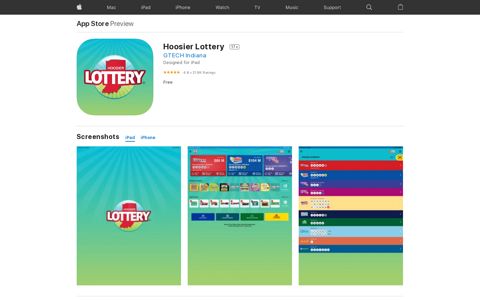 ‎Hoosier Lottery on the App Store