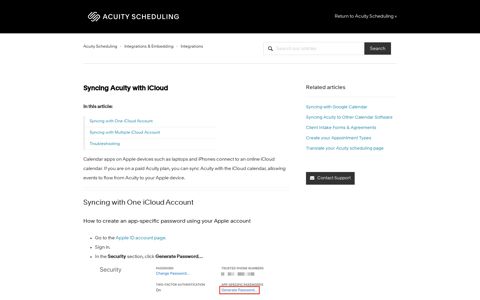 Syncing Acuity with iCloud – Acuity Scheduling