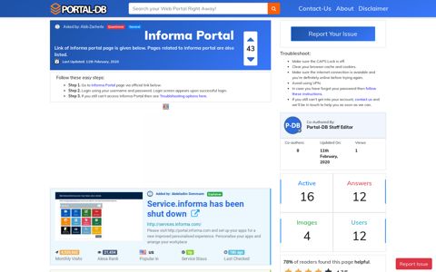 Informa Portal