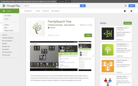 FamilySearch Tree - Apps on Google Play