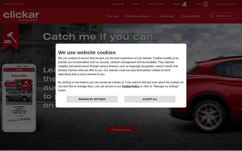 Clickar - Used cars for driving to your heart's content