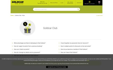 Goldcar Club - FAQs