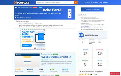 Bcbe Portal