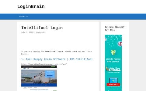 Intellifuel - Fuel Supply Chain Software | Pdi Intellifuel