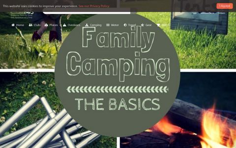 Family Camping - Getting Started Guide - Get Out With The Kids!