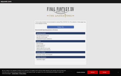Rufus Tenebris Blog Entry `Can't log in to game` | FINAL ...