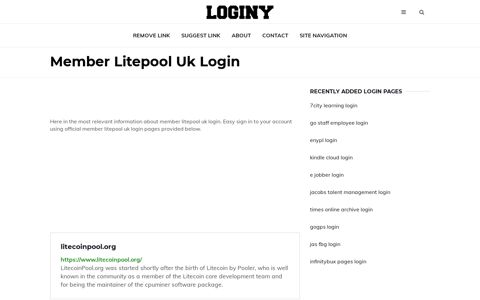 Member Litepool Uk Login ✔️ One Click Login - loginy.co.uk