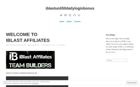 WELCOME TO IBLAST AFFILIATES ...