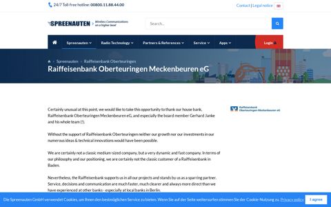 Raiffeisenbank Oberteuringen Meckenbeuren eG - Spreenauten