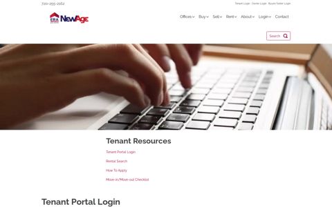 Tenant Portal Login - ERA New Age Real Estate