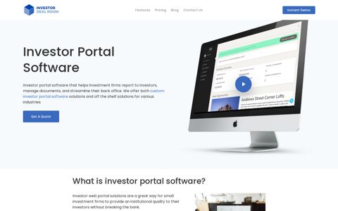 Investor Portal Software by Investor Deal Room