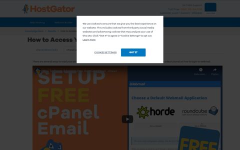 How to Access Your Email Through cPanel | HostGator Support