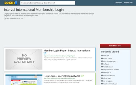 Interval International Membership Login - Loginii.com