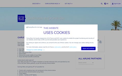 Garuda Indonesia - Flying Blue