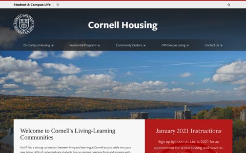 Housing | Student & Campus Life | Cornell University