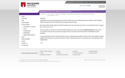 iLearn - Macquarie University