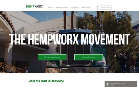 Join the CBD Hemp Industry - HempWorx