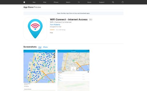 ‎WiFi Connect - Internet Access on the App Store