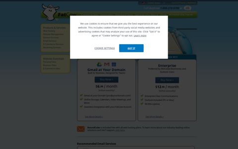 Advanced Email Solutions - Email Hosting - FatCow