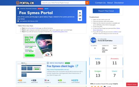 Fox Symes Portal
