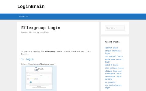 Eflexgroup Login - LoginBrain