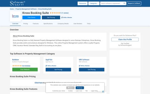 Kross Booking Suite Pricing, Features & Reviews 2020 - Free ...