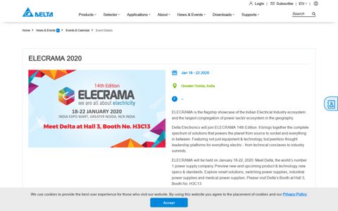 ELECRAMA 2020 - DeltaPSU