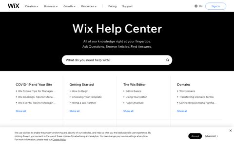 Help Center | Wix.com