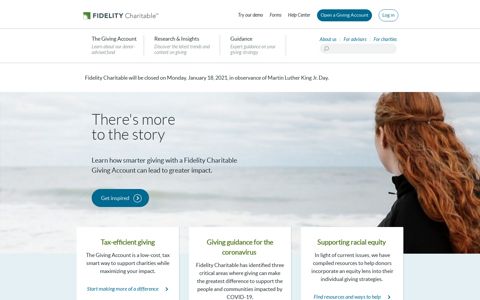 Fidelity Charitable Donor-Advised Fund Official Site