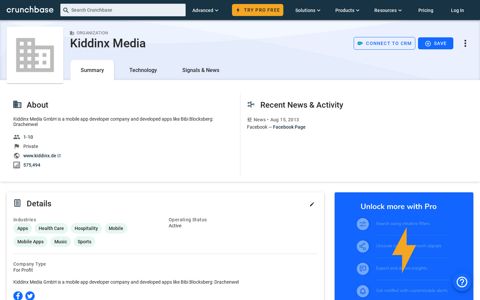 Kiddinx Media - Crunchbase Company Profile & Funding
