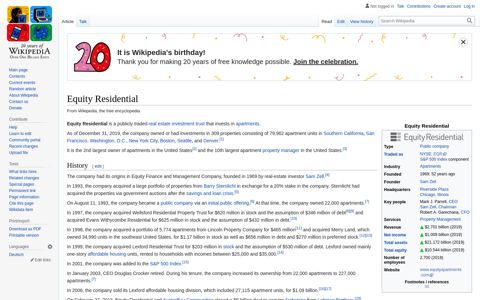 Equity Residential - Wikipedia