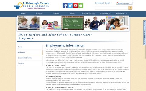 Employment Information - Hillsborough County Public Schools