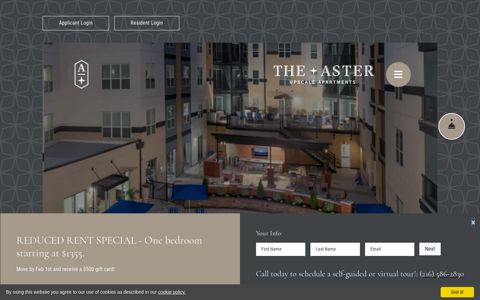 The Aster: Beachwood Apartments | Park East Apartments