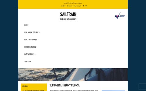 ICC Online Theory Course - Sailtrain