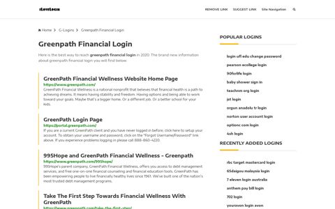 Greenpath Financial Login ❤️ One Click Access - iLoveLogin