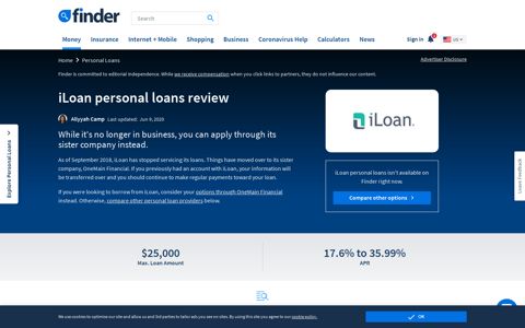 iLoan personal loans review December 2020 | finder.com