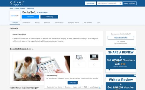 iDentalSoft Pricing, Reviews, Features - Free Demo