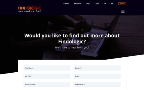 Contact - Findologic Platform & Shopping Assistant Lisa