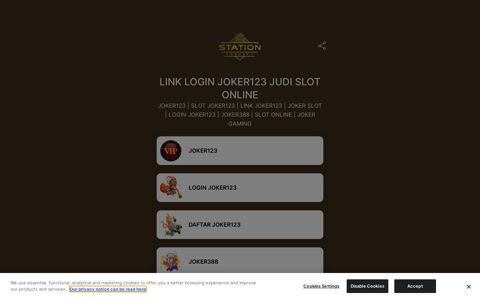 LINK LOGIN JOKER123 JUDI SLOT ONLINE - Flowpage
