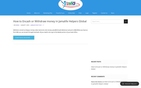 login | Jamalife Helpers Global Ltd - Official Website