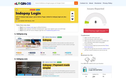Indopay Login - A database full of login pages from all over ...