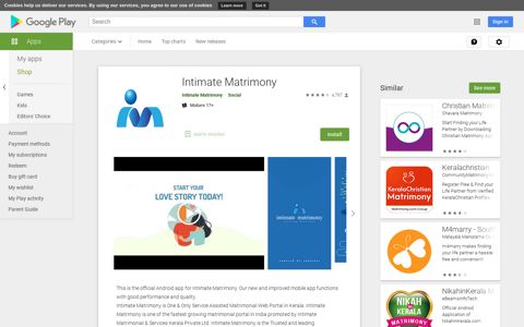 Intimate Matrimony - Apps on Google Play