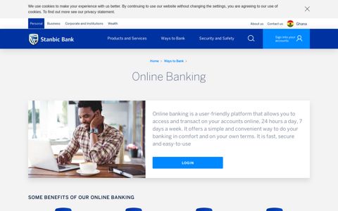 Online Banking | Ghana - Stanbic Bank Ghana