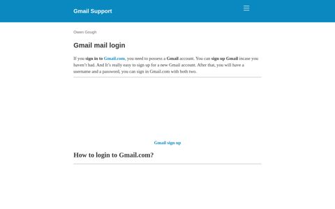 Gmail mail login - Gmail sign in log in - Gmail.com email - Scalar