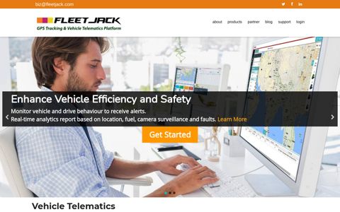 FleetJack: GPS Tracking and Vehicle Telematics