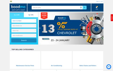 Car Spare Parts in India on boodmo - Buy Auto Parts and ...