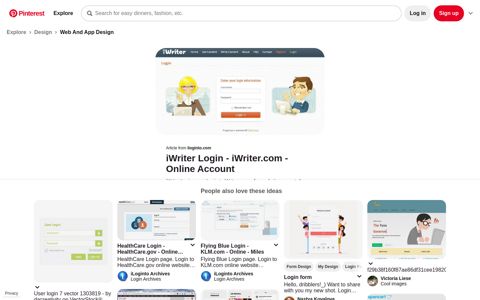 iWriter Login | Login, Writing services, Content writing - Pinterest