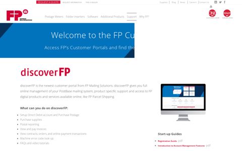 Customer Login | FP Mailing Solutions