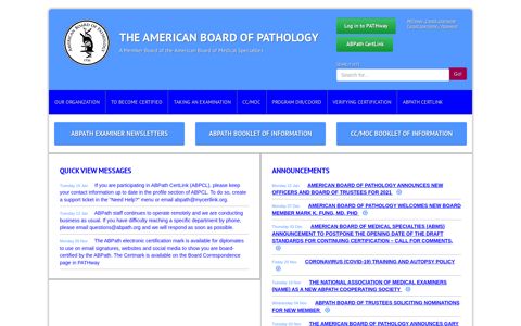 American Board of Pathology
