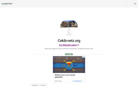 www.Cekib-netz.org - Lernplattform cekib - urlm.de